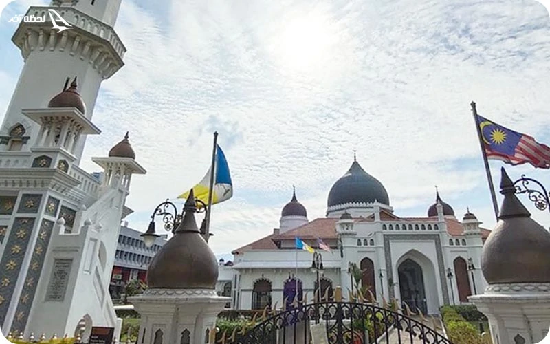 مسجد کاپیتان کلینگ از جاذبههای دیدنی پنانگ مسجد کاپیتان کلینگ