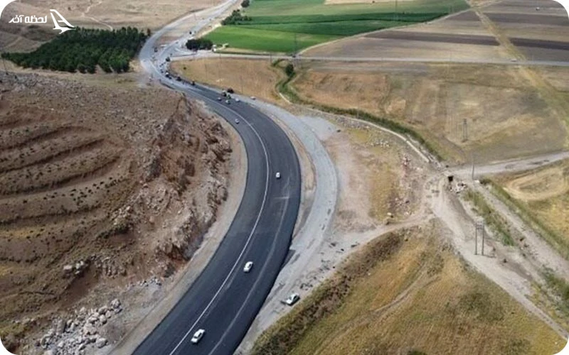 مسیر دسترسی به پل زمان خان مسیر دسترسی به پل زمان خان