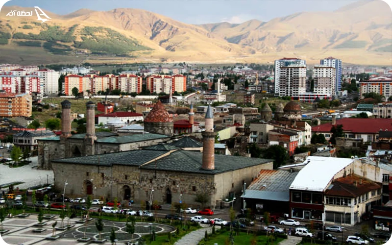 فاصله بین تبریز تا ارزروم چقدر است؟