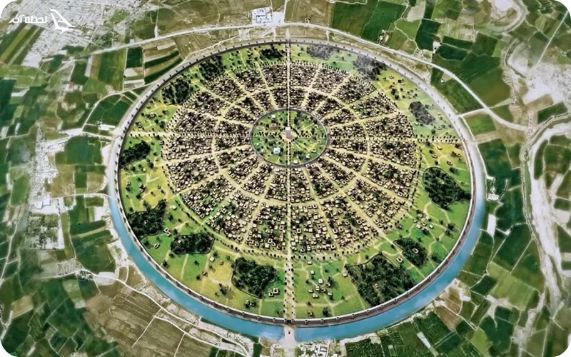 معماری شهر باستانی گور؛ شهری به شکل دایره