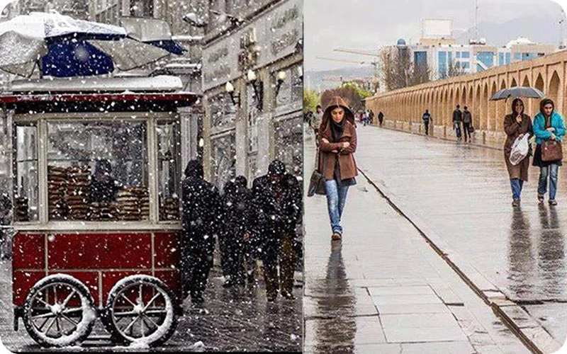 مقایسه آب و هوای دو شهر گردشگری اصفهان و استانبول