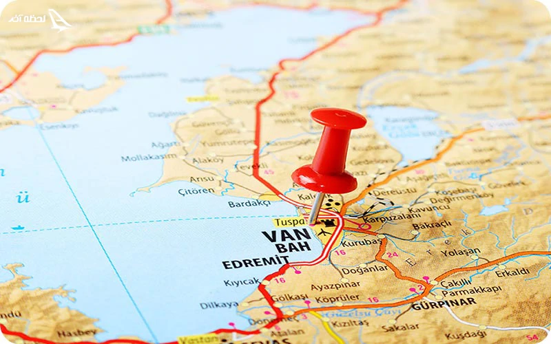موقعیت جغرافیایی وان؛ شهری پر جمعیت