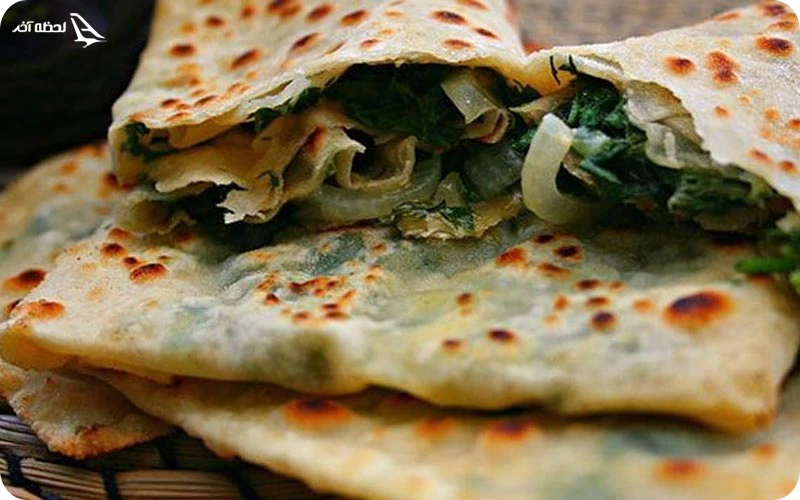 نان خمیر تره پرطرفدارترین نان در جزیره قشم نان خمیر تره