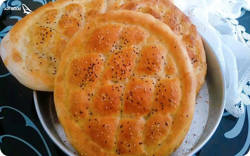 نان شیرمال؛ سوغات گرگان نان شیرمال؛ پنبهای و خوشمزه