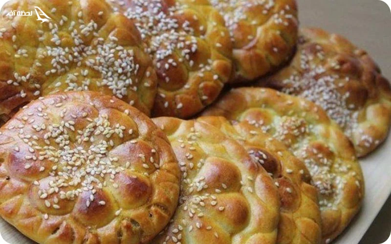 نان گرده | نان معروف قشم نان گرده