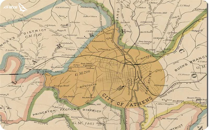 نقشه قدیم گرجستان نقشه قدیم گرجستان؛ یادگاری از دگرگونیهای تاریخی