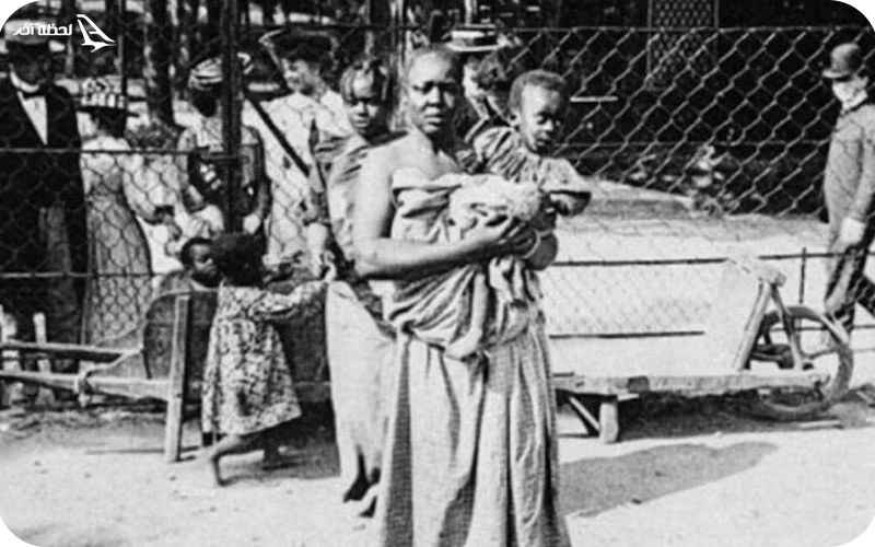 نمایش بومیان مختلف در پاریس