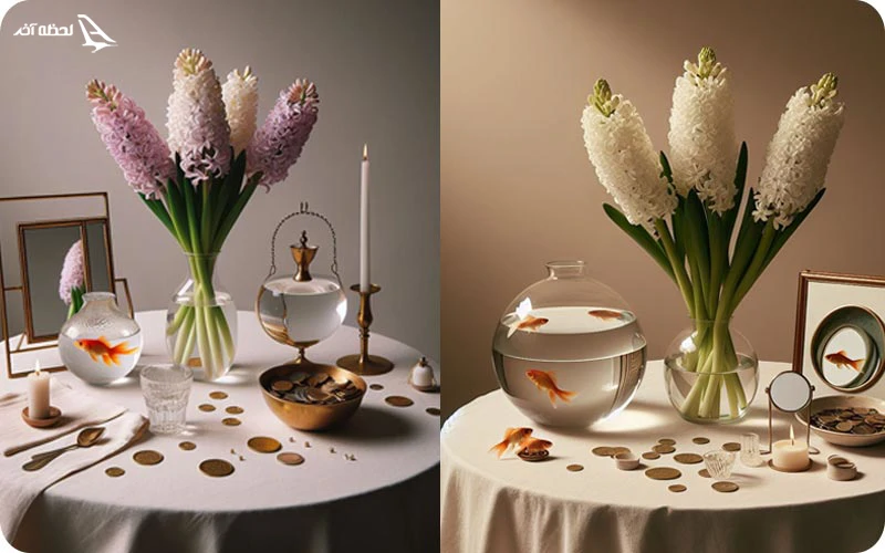 سفره هفت سین مینیمال سفره هفت سین مینیمال