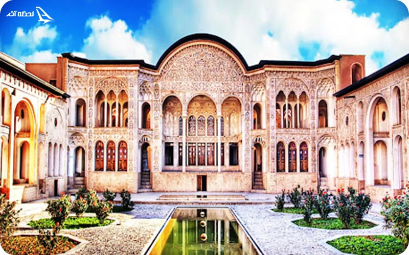 معماری خانه طباطبایی ها کاشان