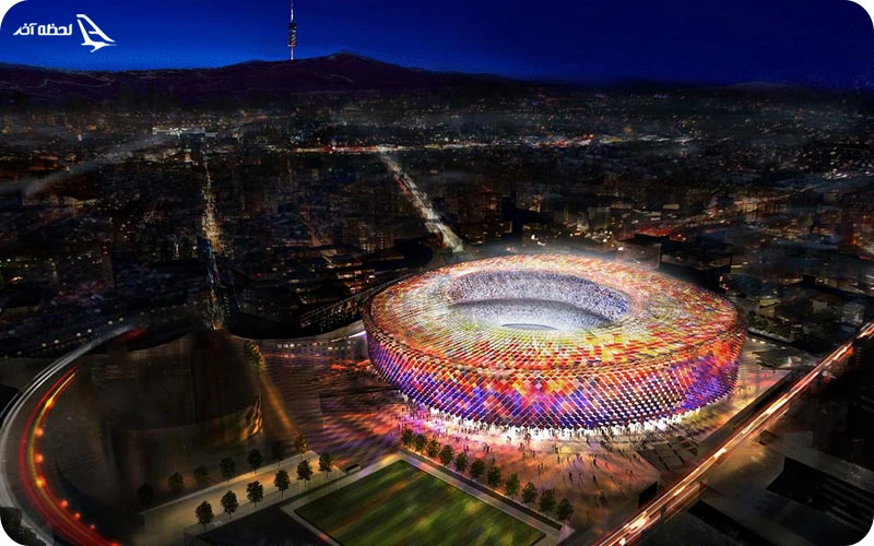 ورزشگاه نیوکمپ تنها در زمین فوتبال خلاصه نمی شود!