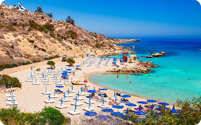 ورزش‌های آبی در تابستان‌های گرم قبرس جنوبی