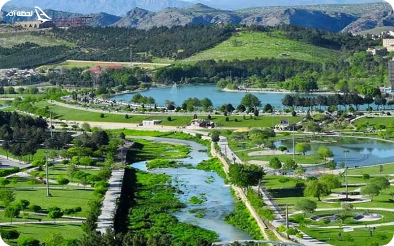 پارک زیباکنار دوچرخه سواری در پارک زیباکنار