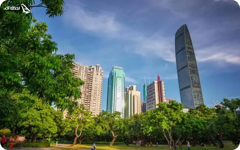 پارک لیچی از جاهای دیدنی شنزن در چین پارک لیچی؛ نگین سبز شنزن