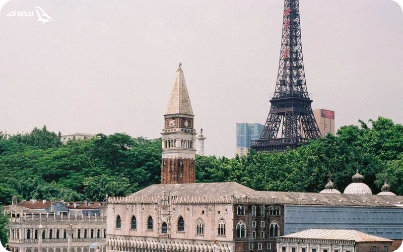 پارک پنجره جهان در شنزن چین پارک پنجره جهان؛ دنیا را در یک پارک ببینید