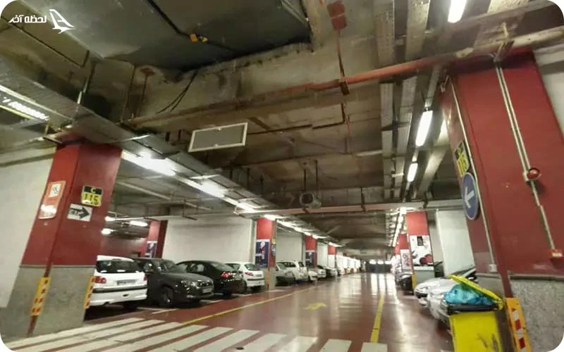 پارکینگ طبقاتی سرپوشیده مگامال پارکینگ طبقاتی مگامال برای نگهداری خودروها