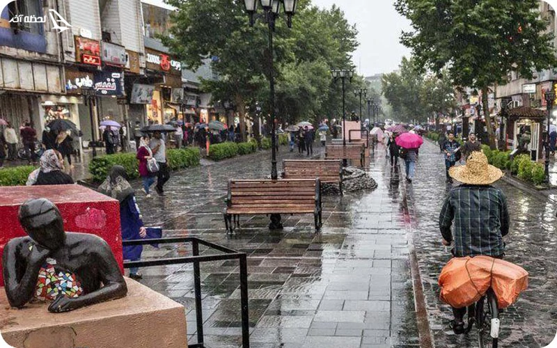 جاهای دیدنی رشت در پاییز