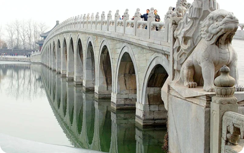 پل افسانه ای مارکوپولو در پکن پل مارکوپولو پکن