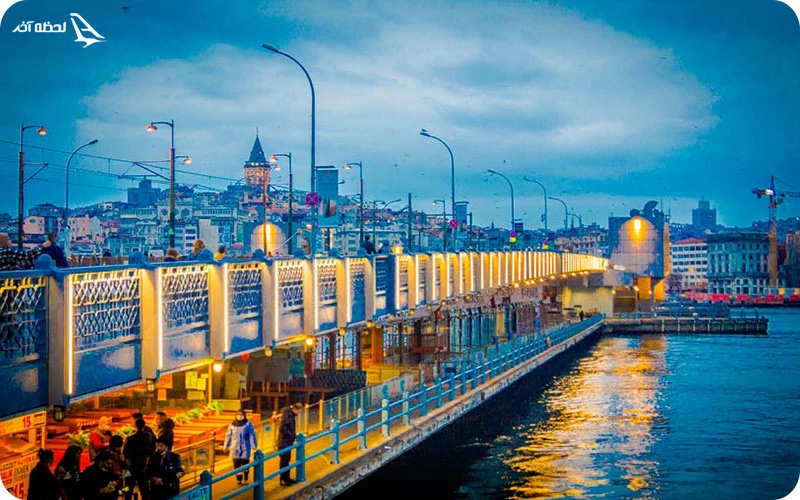 پل گالاتا؛ متصل‌کننده قاره‌های اروپا و آسیا