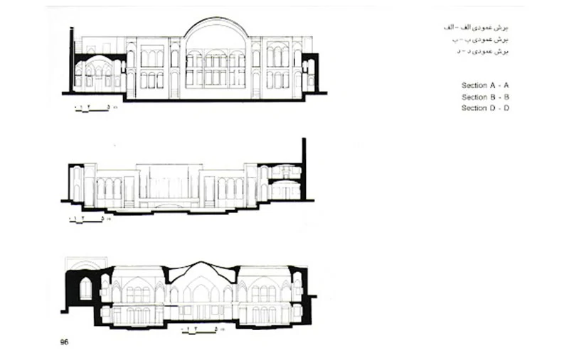 پلان خانه طباطبایی ها