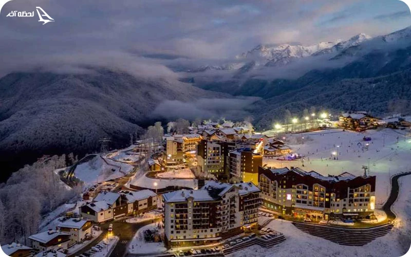 رُزا کتور؛ محبوب ترین پیست اسکی سوچی پیست اسکی رُزا کتور؛ اسکی در قلب کوهستان