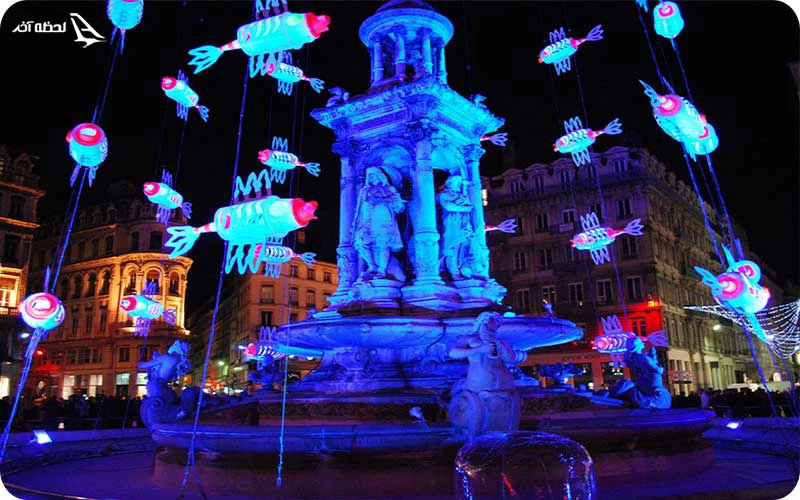 فستیوال چراغها فستیوال چراغها؛ نورانی شدن شب در لیون فرانسه