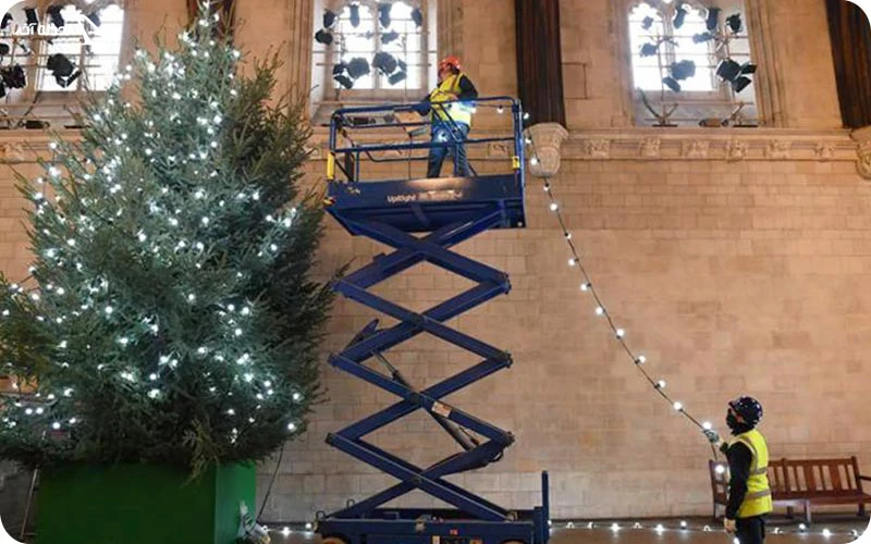 چراغانی کردن؛ رسم قدیم شب کریسمس