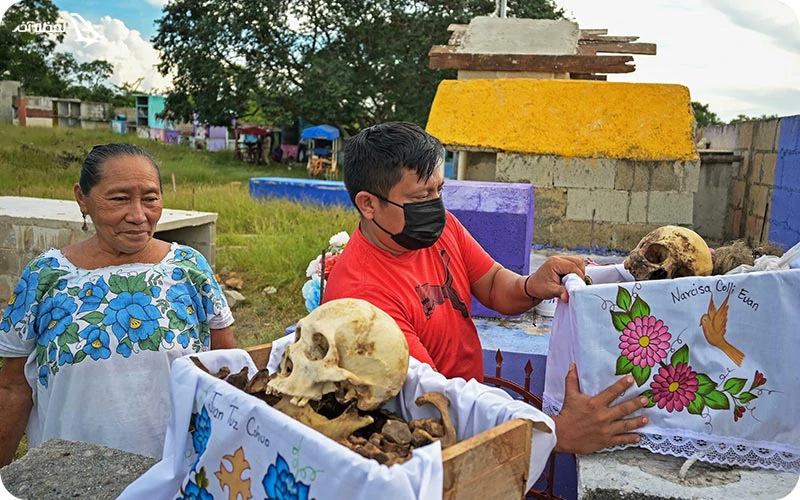 استخوان مردگان را در ایالت کامپچه بشویید استخوان مردگان را در ایالت کامپچه بشویید