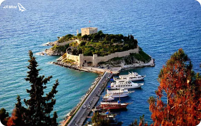 جزیره کبوتر کوش آداسی جزیره کبوتر؛ سرزمین پرندگان مهاجر و چشماندازهای خیرهکننده