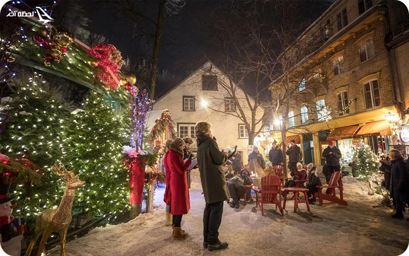 جشن بیداری تا صبح در کریسمس کِبِک کِبِک؛ جشن بیداری تا صبح