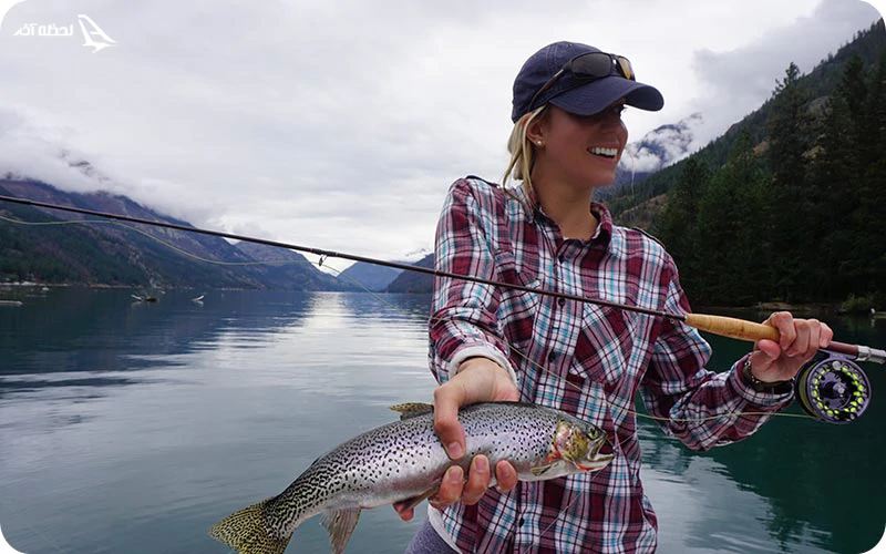 کمپینگ، ماهیگیری و قایق‌سواری؛ تفریحات محبوب دریاچه ویستان