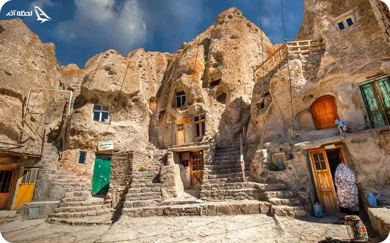 یکی از سه شهر صخره ای جهان کندوان تبریز