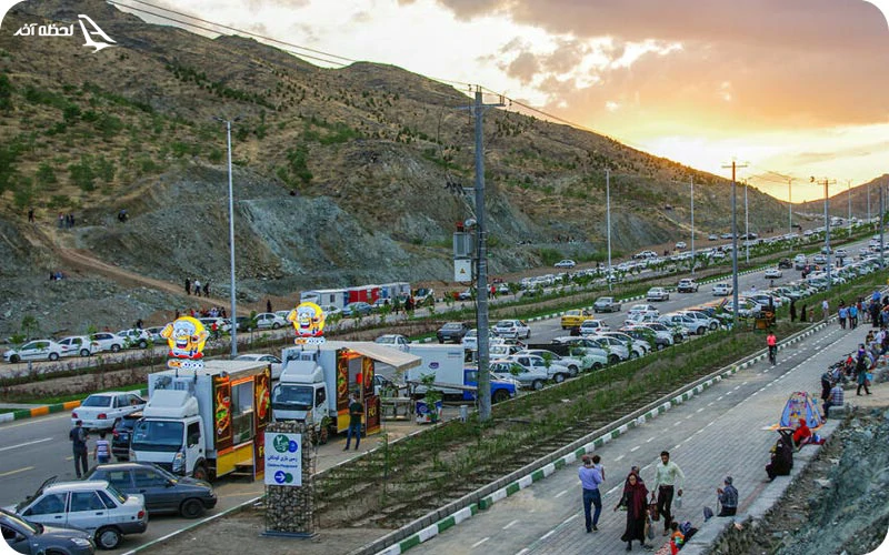 مکانی ایدهآل برای دوچرخهسواری کوهستانی کوه پارک مشهد