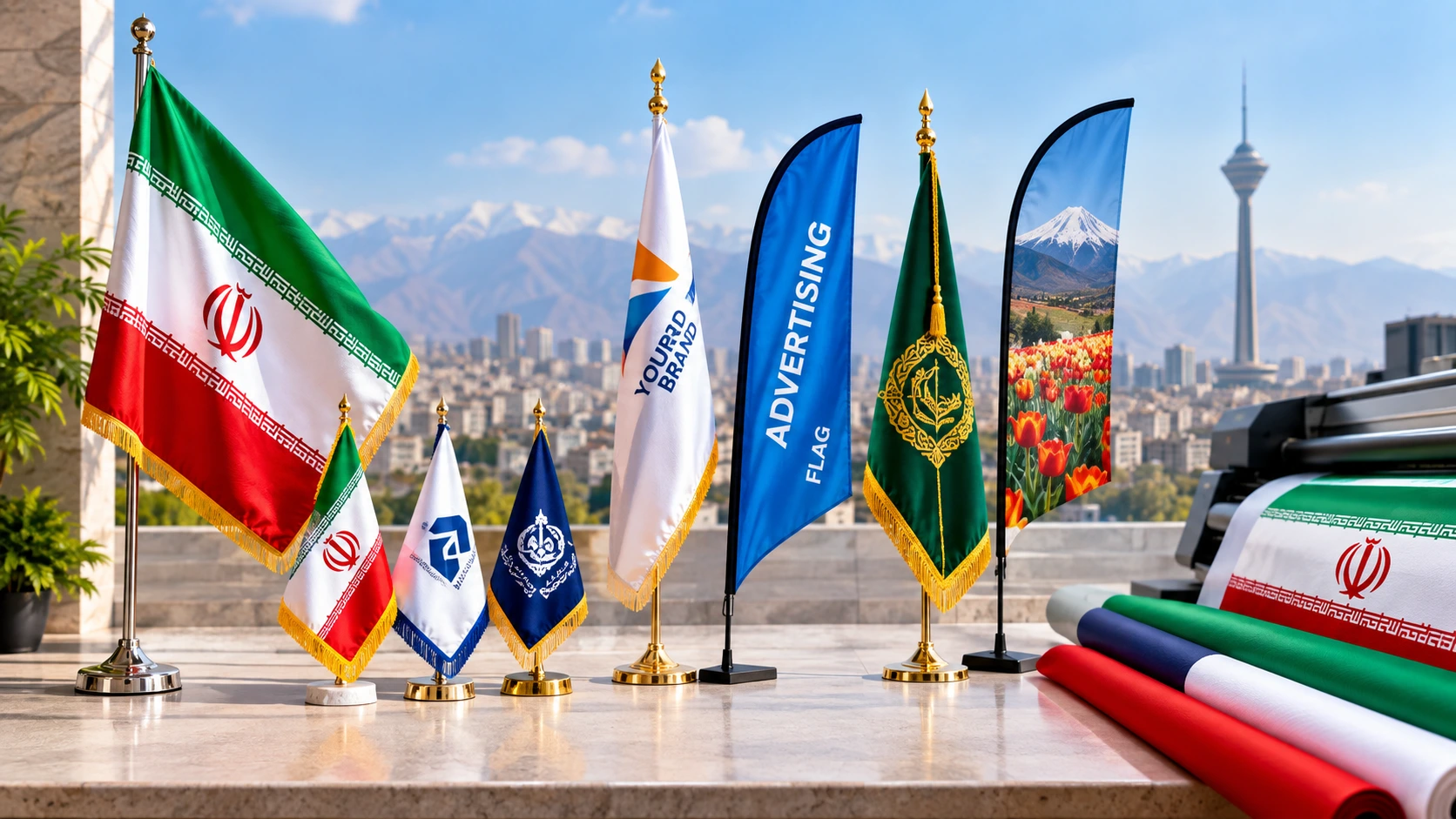 بزرگترین تولید کننده پرچم در ایران؛ معرفی تولیدکنندگان برتر پرچم