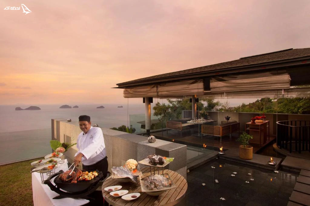 رستوران هتل Conrad Koh Samui Residences