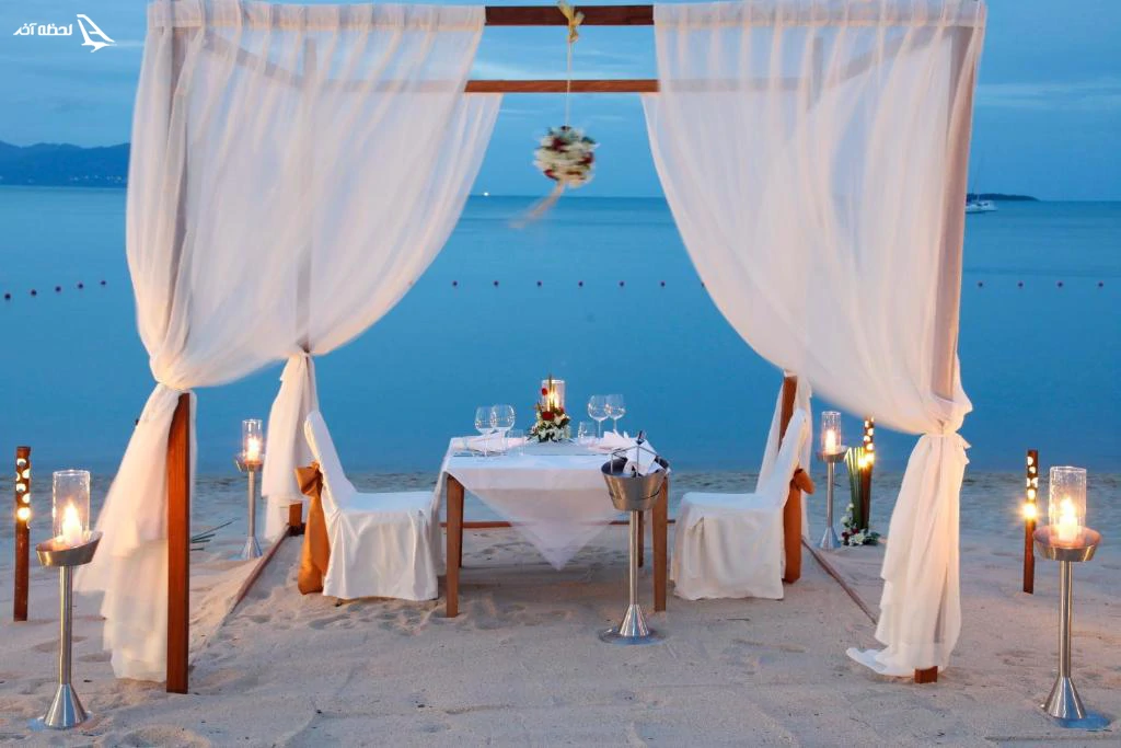 ساحل اختصاصی هتل Hansar Samui Resort And Spa