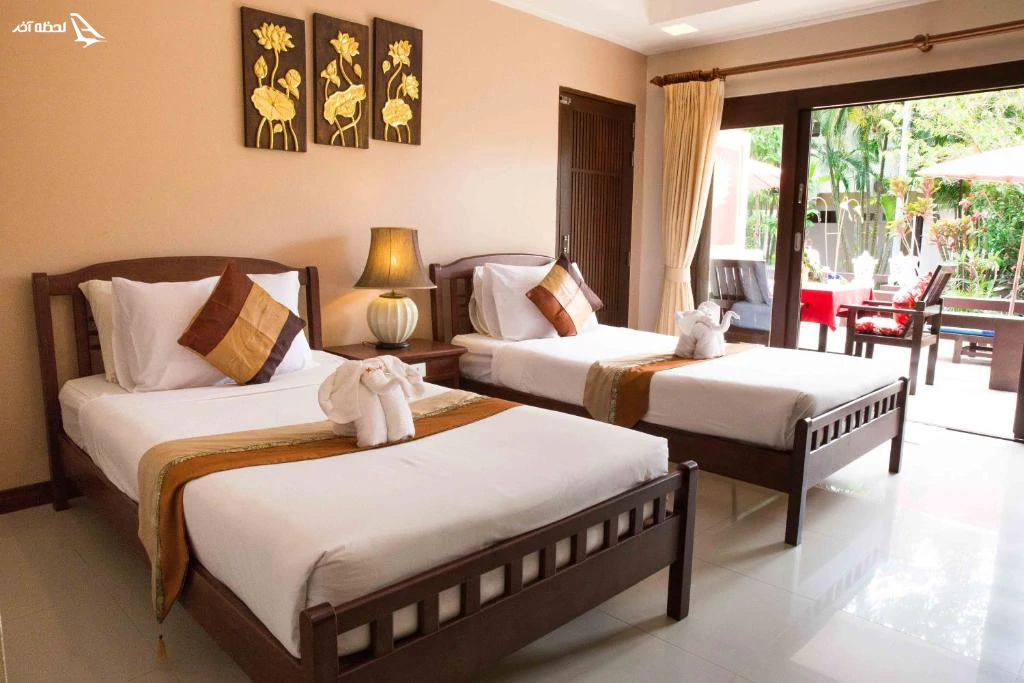 اتاق توئین هتل The Florist Resort