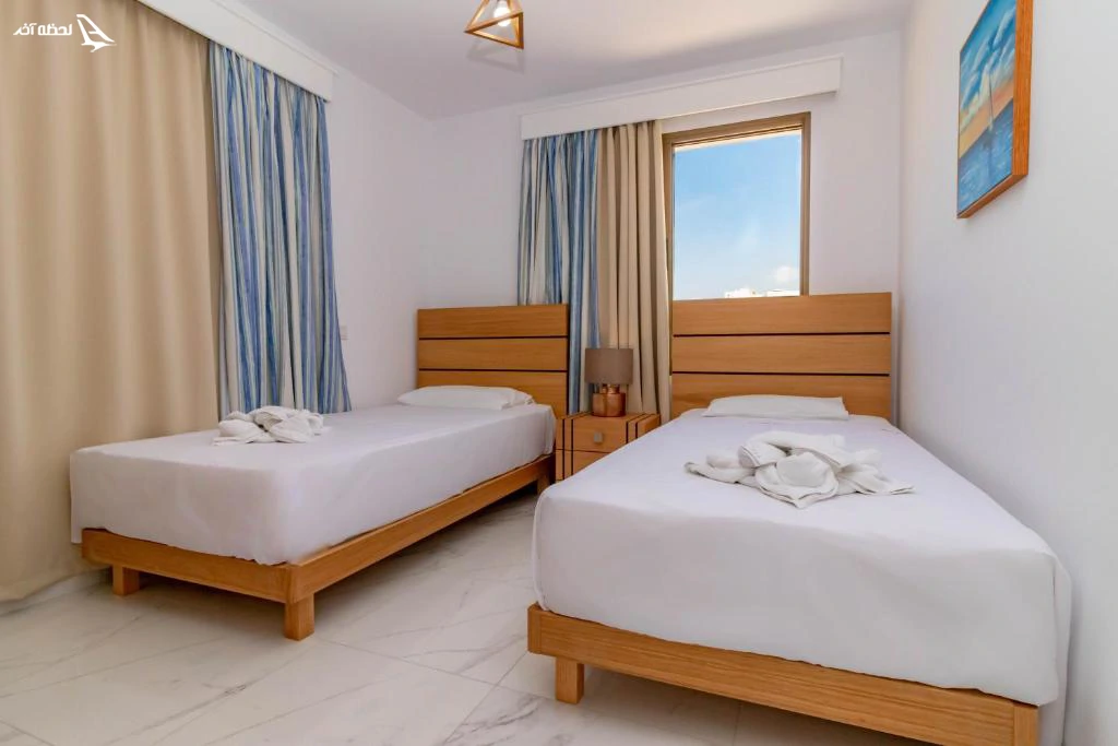 اتاق توئین هتل Rododafni Beach