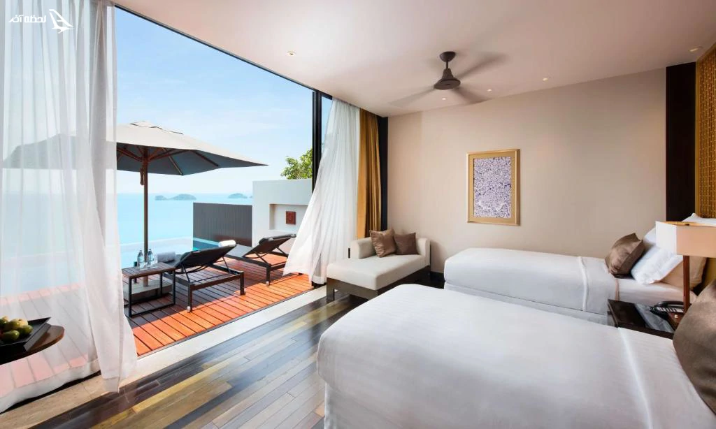 اتاق توئین هتل Conrad Koh Samui Residences