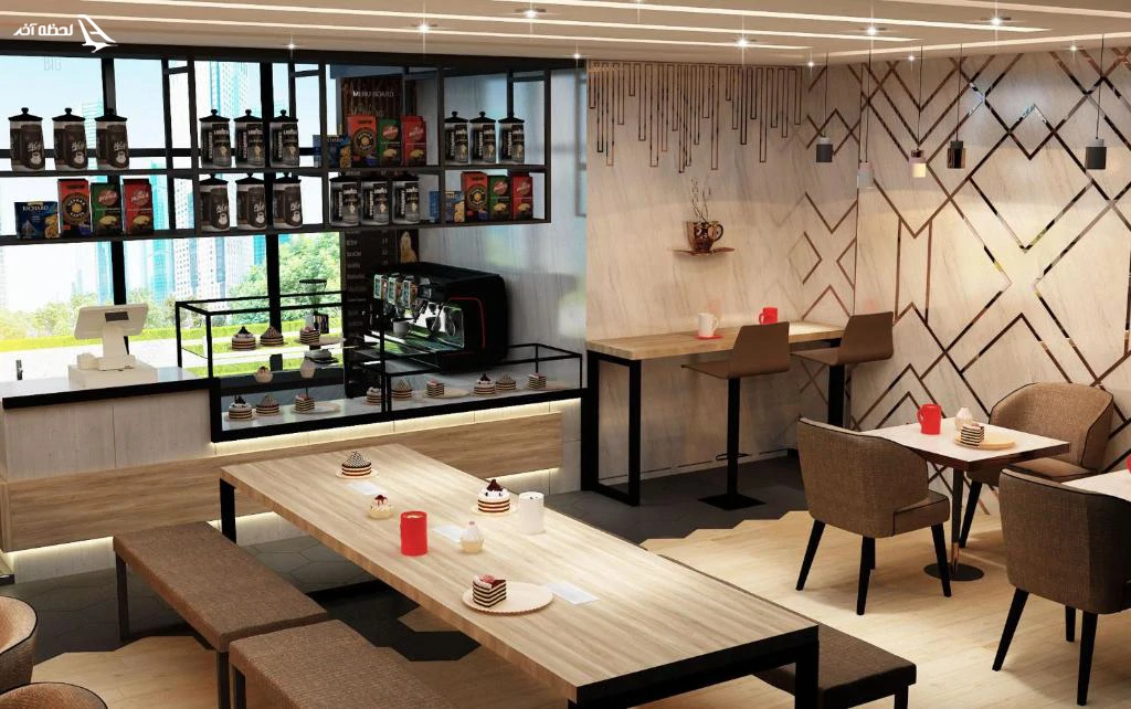 رستوران هتل Hotel Edge Creekside