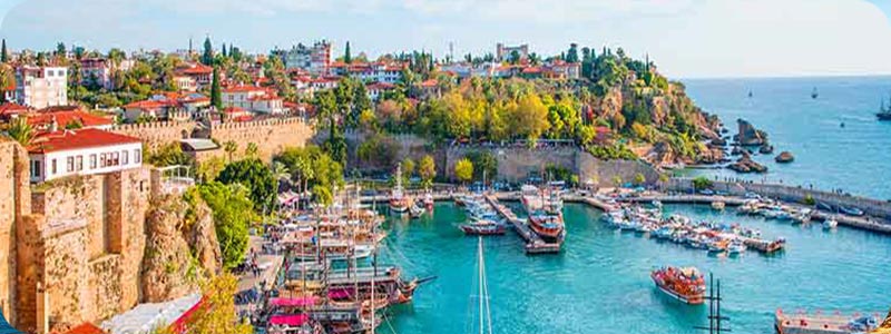 رزرو برنامه سفر ارزان به آنتالیا