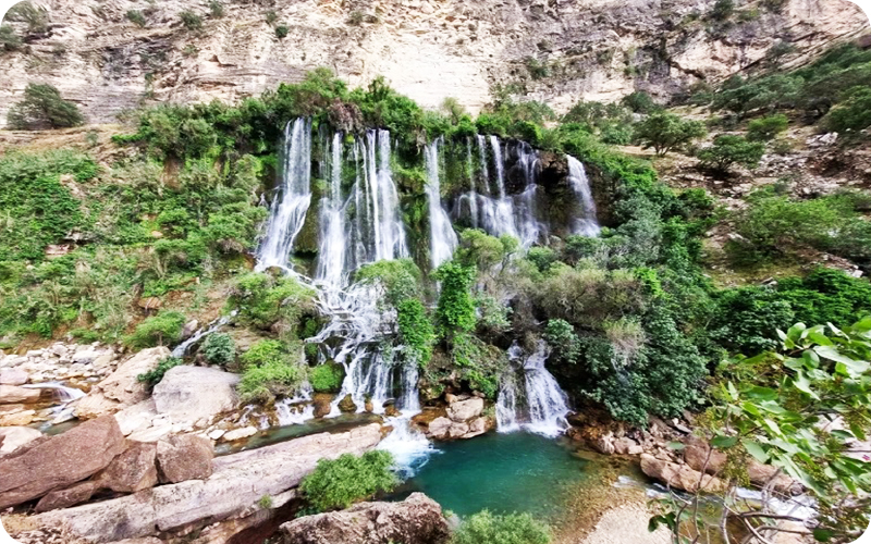 زیبایی‌های آبشار شوی 