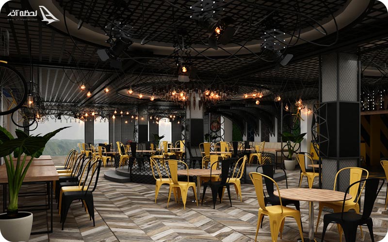 رستوران هشتگ فودهال کیش