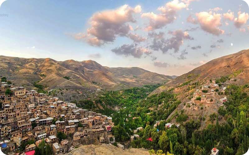 تصاویری از ماسوله خراسان: روستای پلکانی کنگ