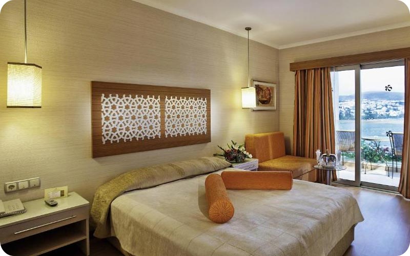 اتاق خواب هتل رویال آسارلیک بیچ