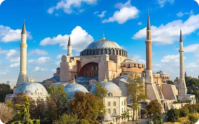 معماری مسجد ایاصوفیه