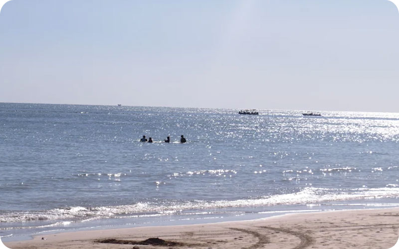 نگاهی تصویری به پارک ساحلی زیتون قشم