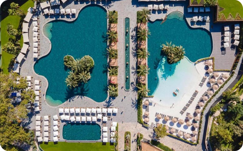 نمای بیرونی هتل وگ