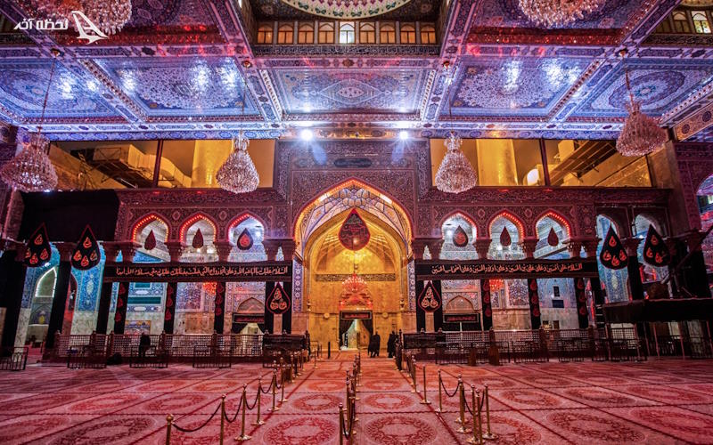 داخل حرم امام حسین