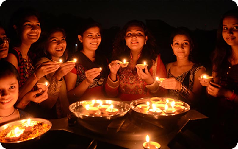 درخشش دیوالی: گالری تصاویر