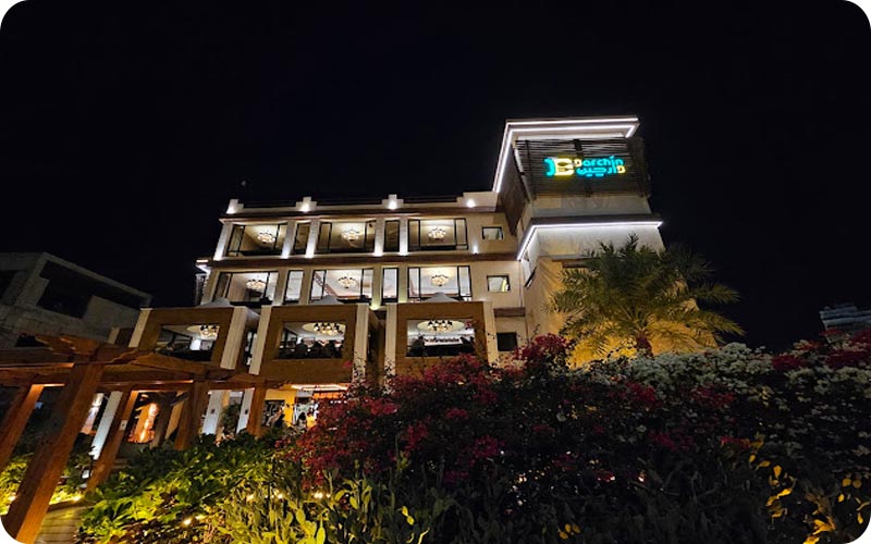 رستوران دارچین کیش از نگاه دوربین